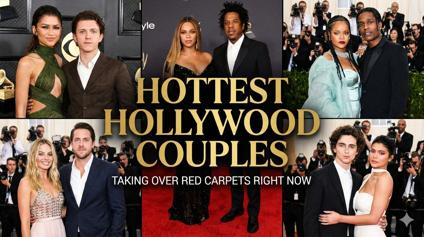 The Hottest Hollywood Couples Taking Over Red Carpets Right Now