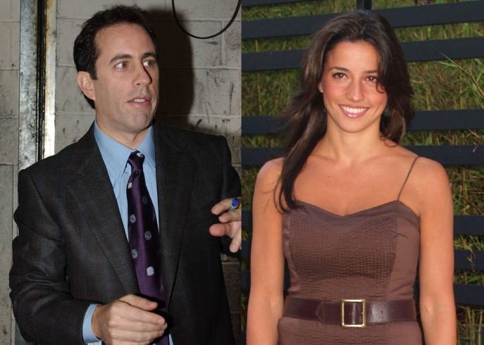 Jerry Seinfeld and Shoshanna Lonstein